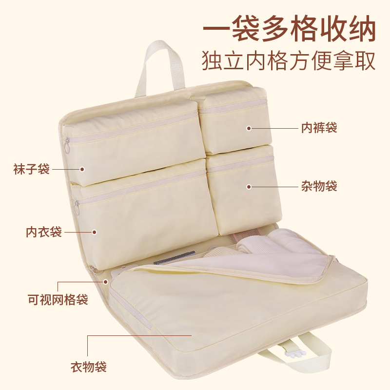 Travel storage bags, luggage storage and organization bags, clothing, underwear, underpants and socks sorting bags, convenient to carry when going out details Picture
