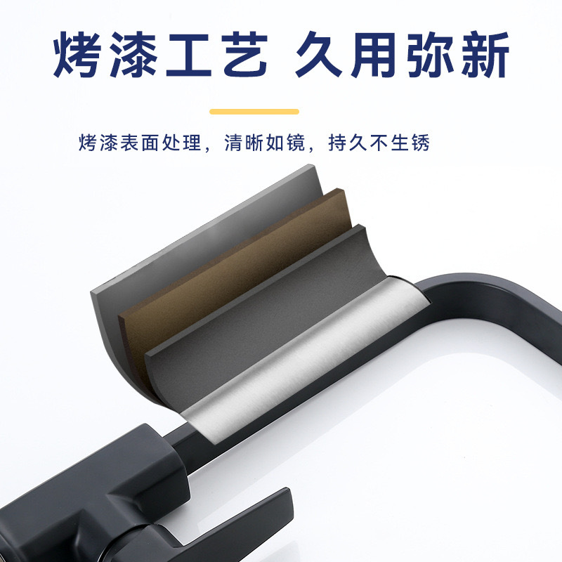 Cross-border Amazon all-copper kitchen faucet, hot and cold sink, household sink, anti-splash sink faucet Specification drawing