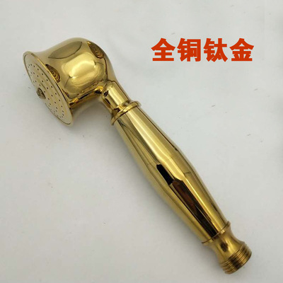 Shower head, rain shower head, household bathroom showerhead, simple showerhead, handheld showerhead, cold and hot mixed water showerhead details Picture