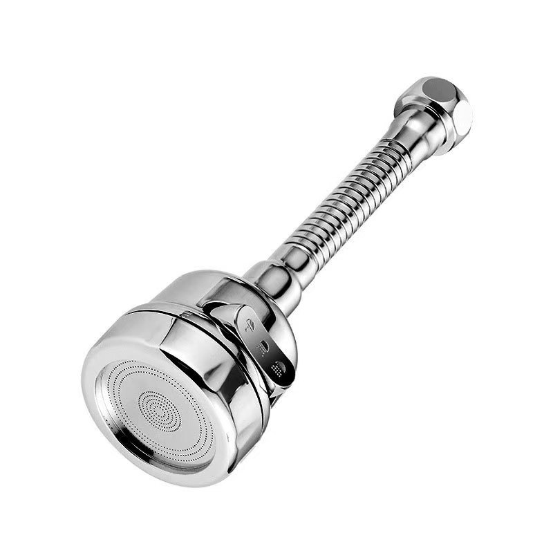 Faucet universal extension pipe, universal, rotatable, pressure-increasing, anti-splash water wonder, household adjustable stainless steel Item Picture