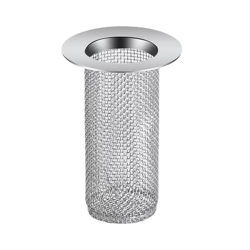 Stainless steel hair filter screen, washbasin, bathroom floor drain, washbasin, toilet sewer pipe anti-clogging wonder Application Scenario