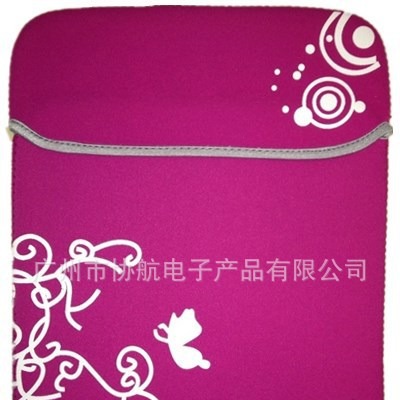 10-inch, 12-inch, 13-inch, 14-inch and 15-inch eight-needle thread printed butterfly notebook inner case with diving material protective cover Item Picture