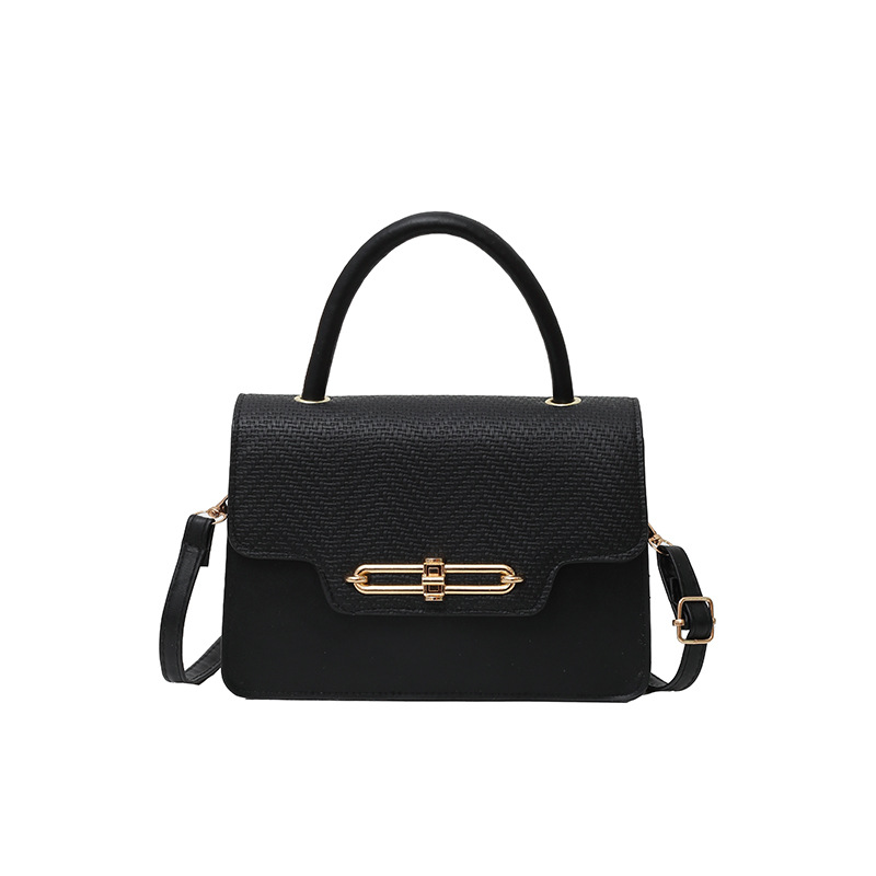 Retro casual hand-held small bag for women, 2025 new Korean style fashionable small square bag, high-end texture, niche crossbody bag Item Picture