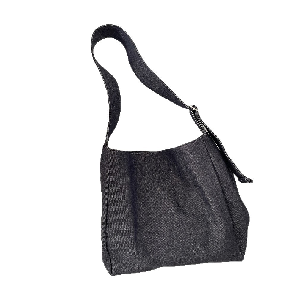 5749 Korean ins retro niche tie-dyed canvas bag, summer casual large-capacity single-shoulder crossbody tote bag Item Picture