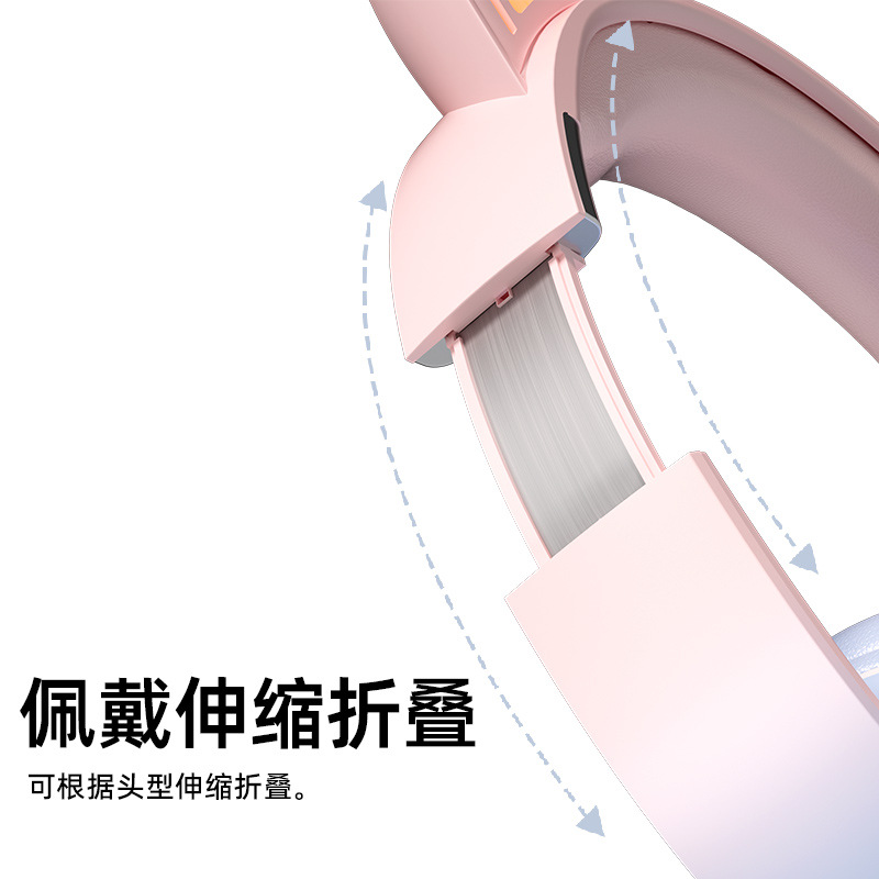 Best-selling in-ear learning headphones, cat ear over-ear headsets, real-time tracking of recitation and karaoke, factory direct sales in stock Application Scenario