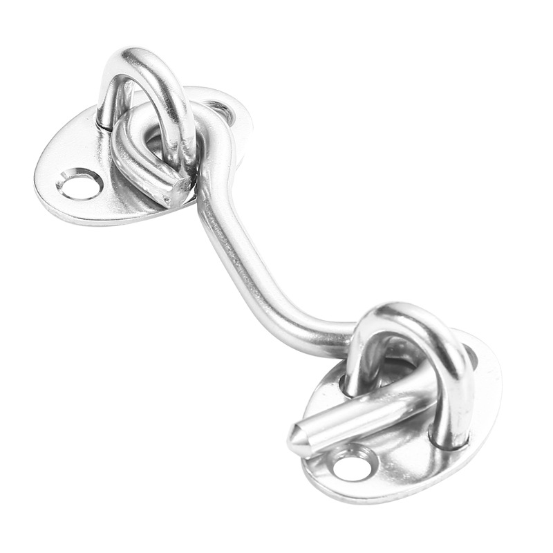 The stainless steel solid window windproof hook for old-fashioned household Windows, thickened cold-rolled steel, smooth and firm, is a window hook Item Picture