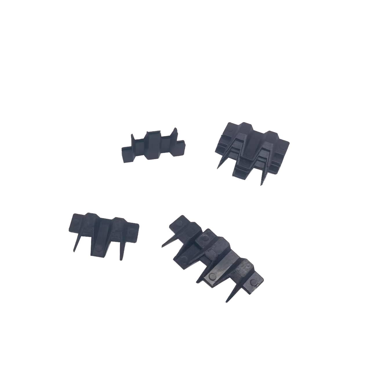 Small aircraft insert glass compression block, glass spacer, plastic fixation, aluminum alloy door and window, broken bridge glass spacer. Item Picture