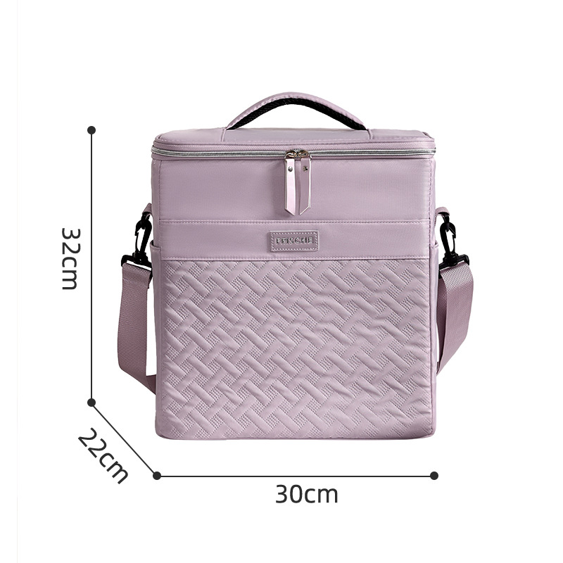 Runhui Baby Products Insulated Bags, large-capacity mommy bags, high-end feel, one-piece delivery for mom's travel baby bags Item Picture