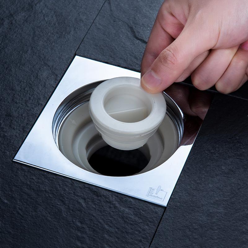Floor drain core anti-odor inner core, universal bathroom anti-odor and mosquito repellent wonder, sewer anti-odor device silicone core cover full figure