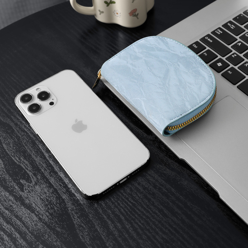 Factory direct sales of large-capacity organ card cases, high-end live streaming dedicated, compact and portable card holder, ID card holder, women's card case Specification drawing