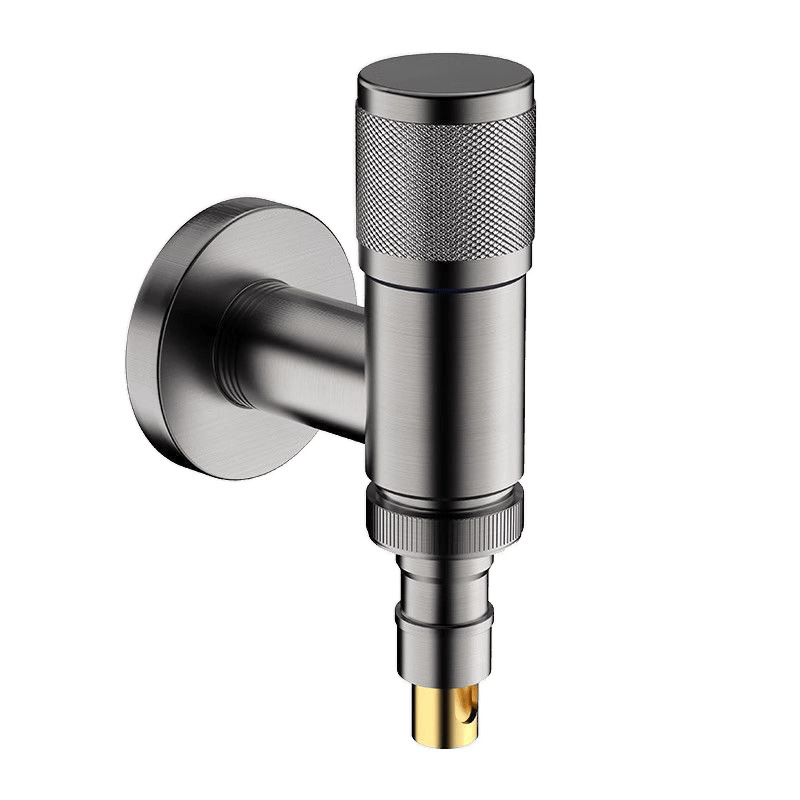Washing machine special faucet short mouth 4-point general household fully automatic stop valve anti-disengagement thread Angle valve factory consignment Item Picture