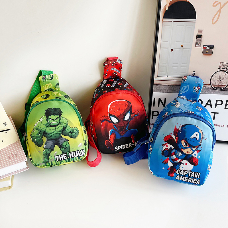 New autumn and winter children's bags for boys and girls, lightweight chest bags for toddlers, baby coin purses, and children's crossbody single-shoulder bags Specification drawing