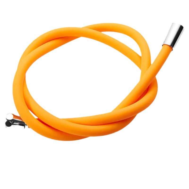Silicone anti-entanglement shower head hose, universal bathroom bath pipe, shower water pipe, shower and rain bath heater Item Picture