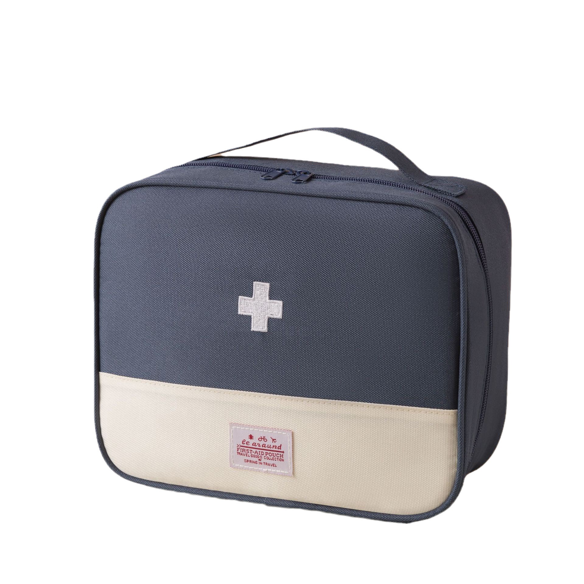 New large-capacity medicine bag, travel portable medical bag, home medicine storage bag set, hand-held outdoor first aid kit Item Picture