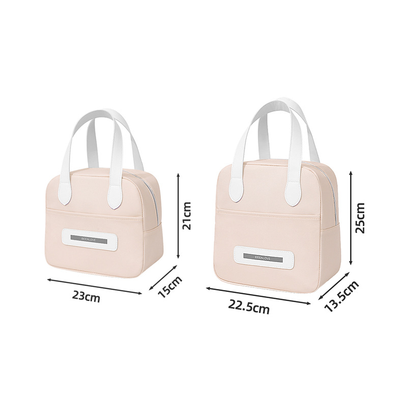 Runhui's new smiling square meal packs, office workers' lunch box packs, outdoor fresh-keeping packs, and student hand-held insulated packs Item Picture