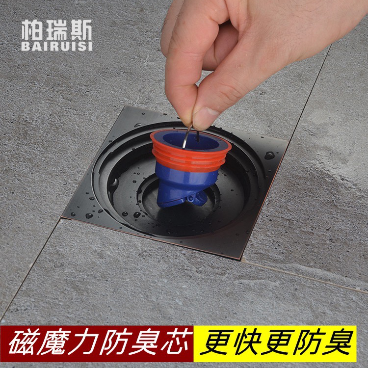 Silicone sealant floor drain core, universal 50-tube and 40-tube plastic anti-odor core, suitable for various floor drains details Picture