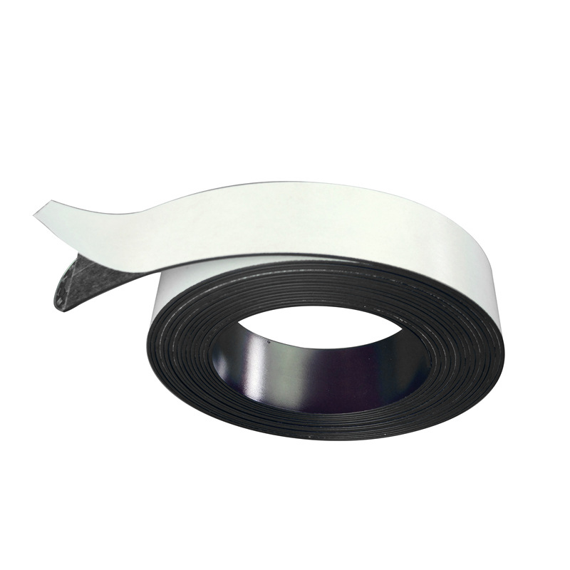 Rubber soft magnetic strips, refrigerator magnets, teaching blackboards, office magnetic stickers with adhesive backing, window screens, advertising teaching AIDS in stock Item Picture