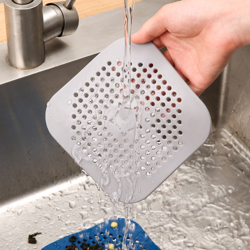 Square anti-odor device, silicone pad, floor drain, toilet odor removal, odor blocking, bathroom sewer anti-odor magic tool factory Application Scenario
