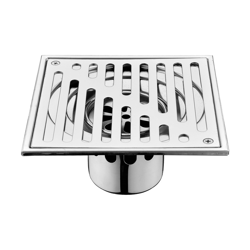 304 stainless steel floor drain anti-odor core, bathroom shower room filter screen cover, outdoor balcony large-diameter deep water seal Item Picture