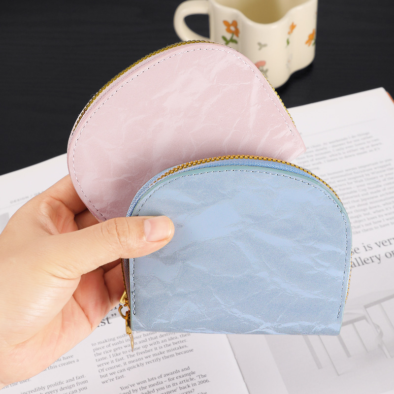 Factory direct sales of large-capacity organ card cases, high-end live streaming dedicated, compact and portable card holder, ID card holder, women's card case details Picture