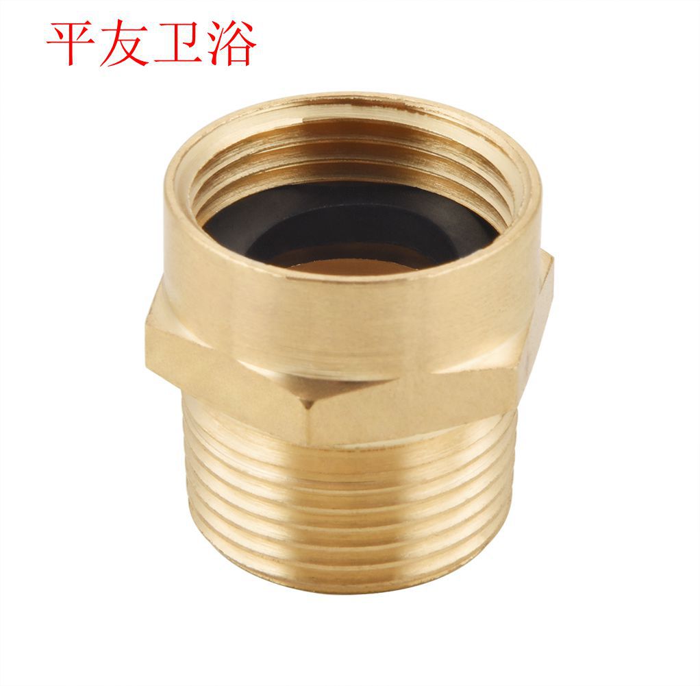 North American Amazon 1/2G thread BSP internal thread to 1/2NPT external thread connector Application Scenario