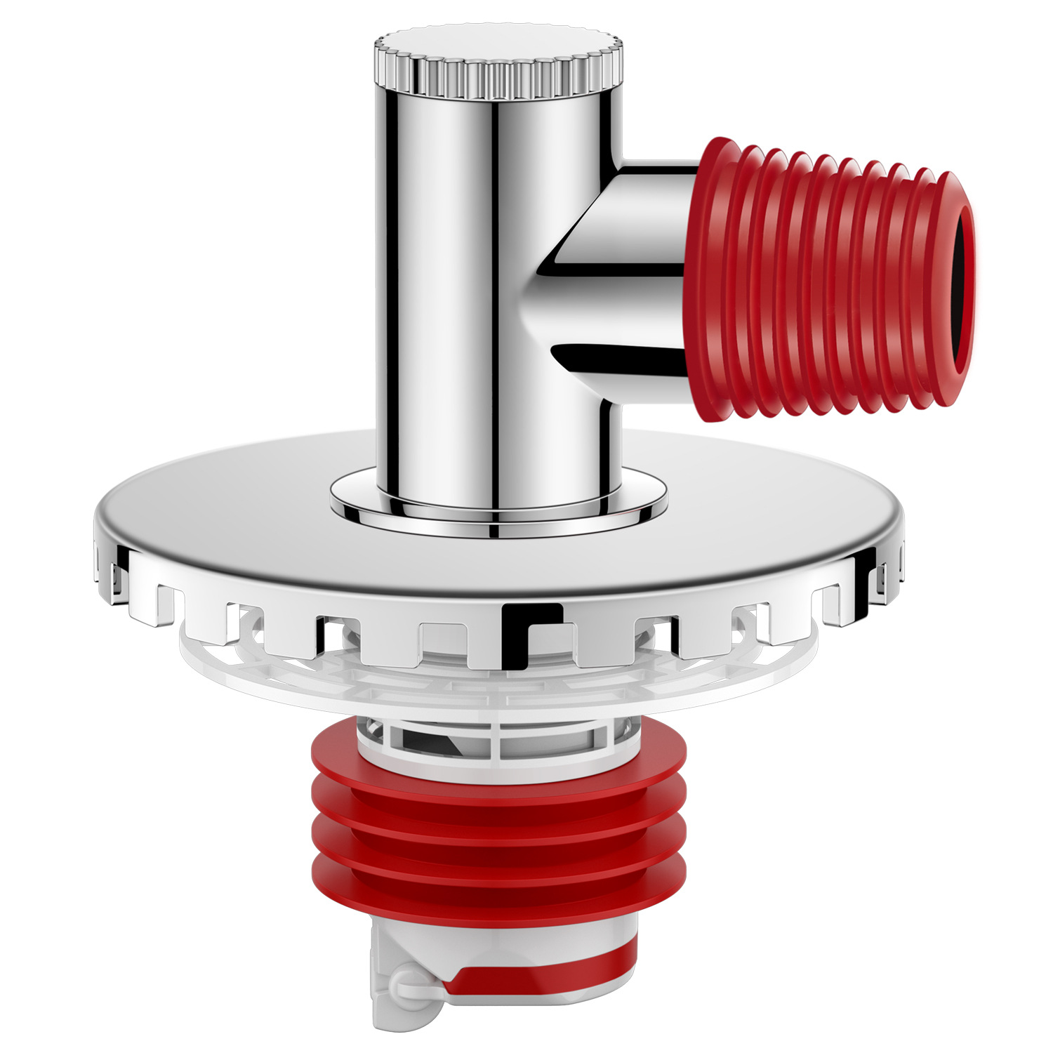 The three-way joint for the floor drain of the washing machine is an anti-odor, anti-overflow, anti-reverse odor device for underwater pipes, and is universal for preventing overflow and insect drainage Item Picture