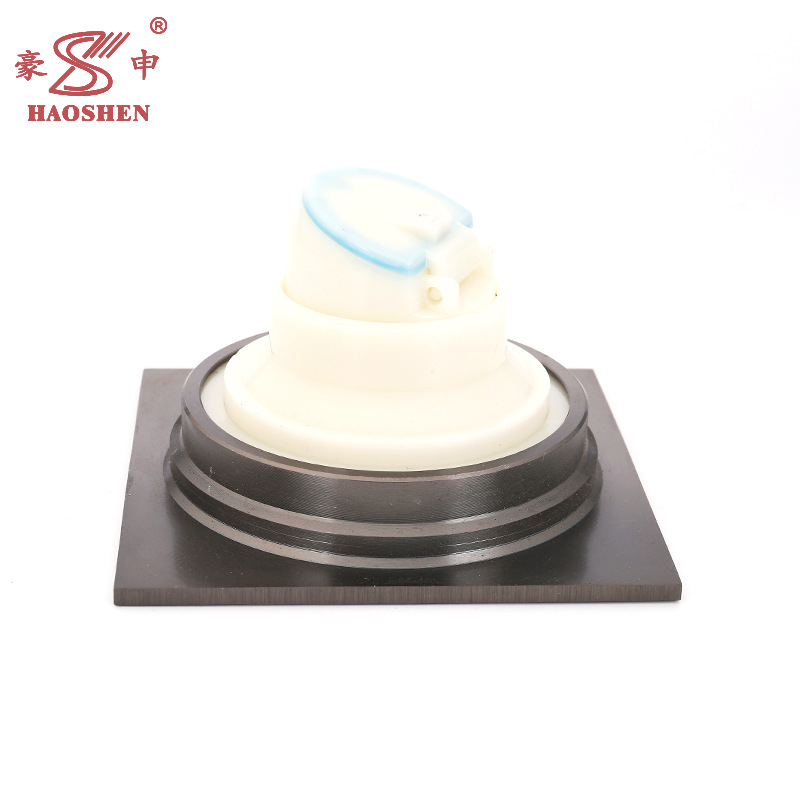 All-copper 10*10 bathroom floor drain, round, invisible, anti-odor and anti-insect, large-capacity balcony and bathroom sewer floor drain Specification drawing