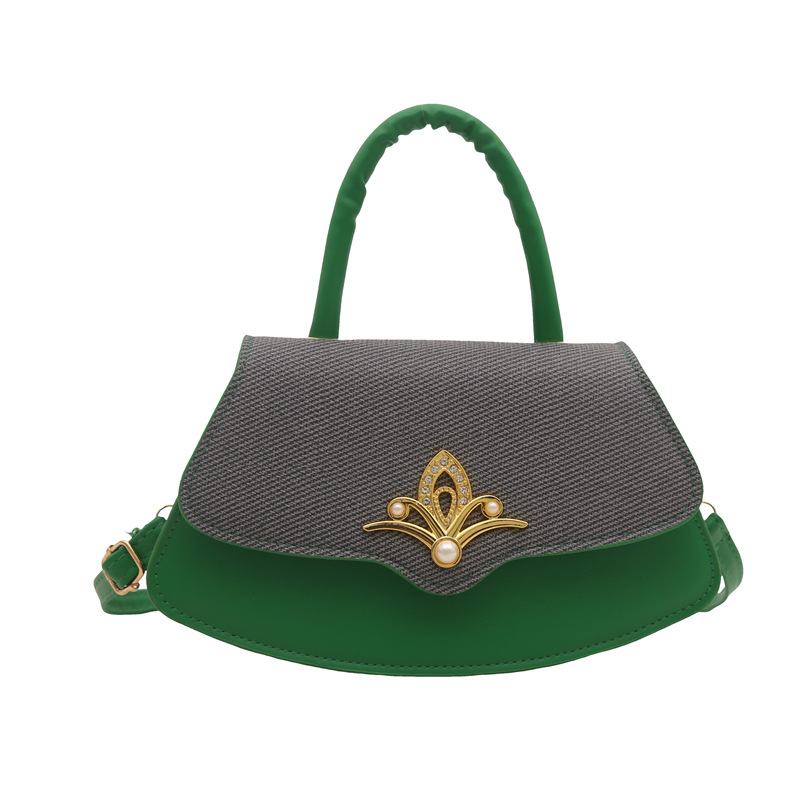 Cross-border box bag Spring New style, women's color-blocked dopamine fashionable small square bag, trendy and stylish single-shoulder crossbody bag Item Picture