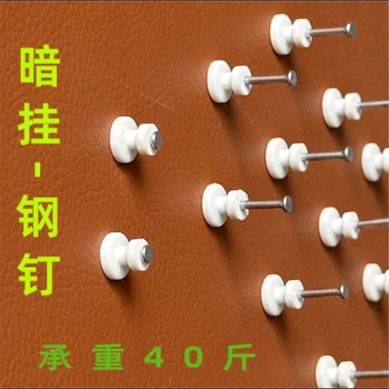Perforated wall hanging paintings, invisible nails, photo frames, traceless mini hooks, Amazon source factory full figure