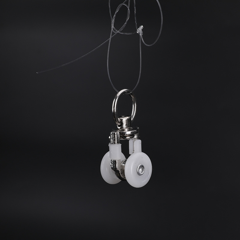 Curtain track pulley, home alloy pulley accessories, intelligent electric, multi-specification, straight track, curved track, silent Specification drawing