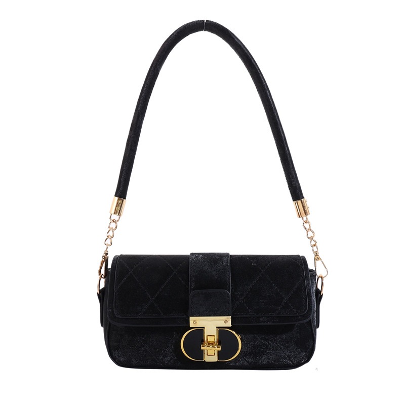 Fashionable single-shoulder small bag for women, Spring/Summer 2024 new style, high-end and versatile underarm bag, casual and elegant single-shoulder bag Item Picture
