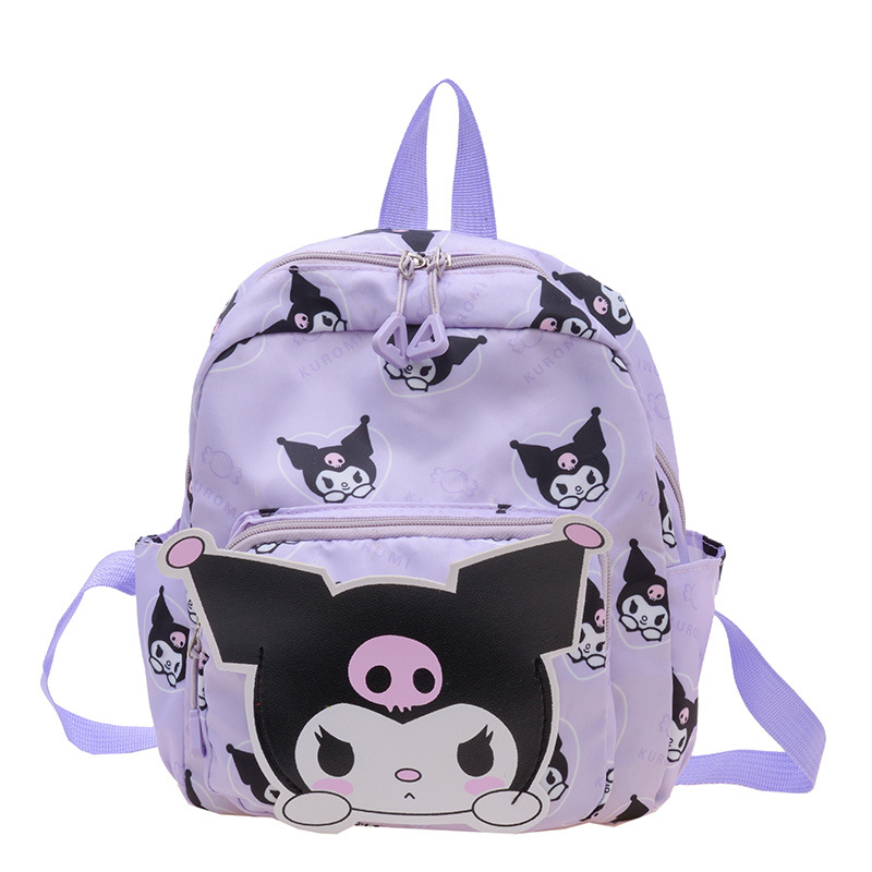 Kulomi schoolbag for girls in grades three to six, large-capacity backpack for girls, reduces burden and protects the spine for junior high school students Item Picture