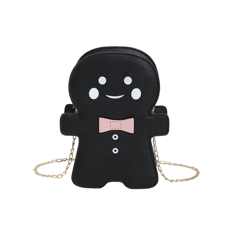 2024 Simple and fashionable single-shoulder bag, new cute cartoon small bag, niche chain crossbody bag Item Picture
