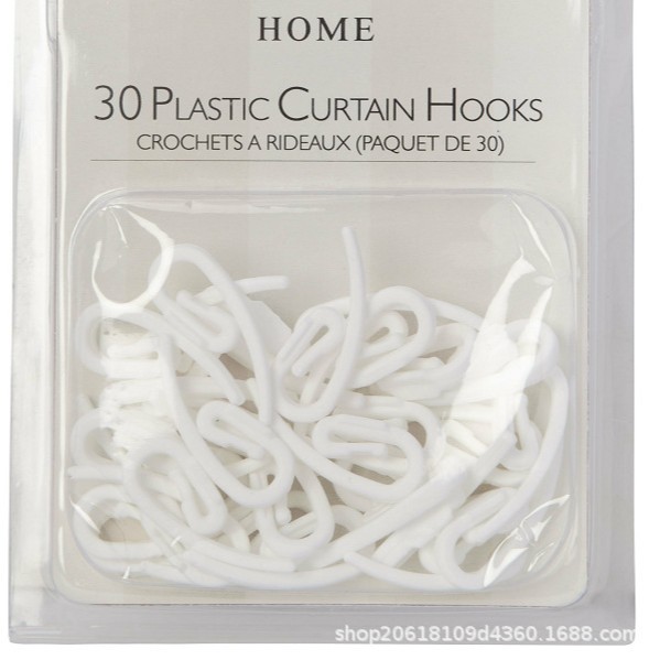 Factory direct supply of fabric forks, hardware curtain accessories, curtain hooks, four-fork hooks, fabric belts, four-claw hooks, and wall hooks Application Scenario