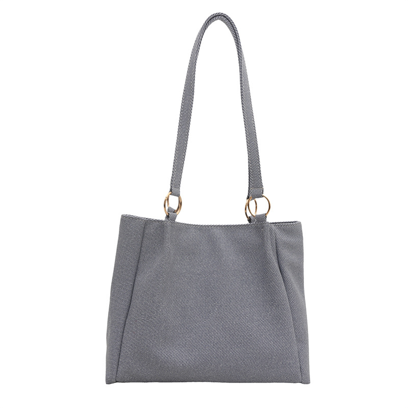 New trendy and versatile single-shoulder handbag, casual for classes and commutes, tote bag for women Item Picture
