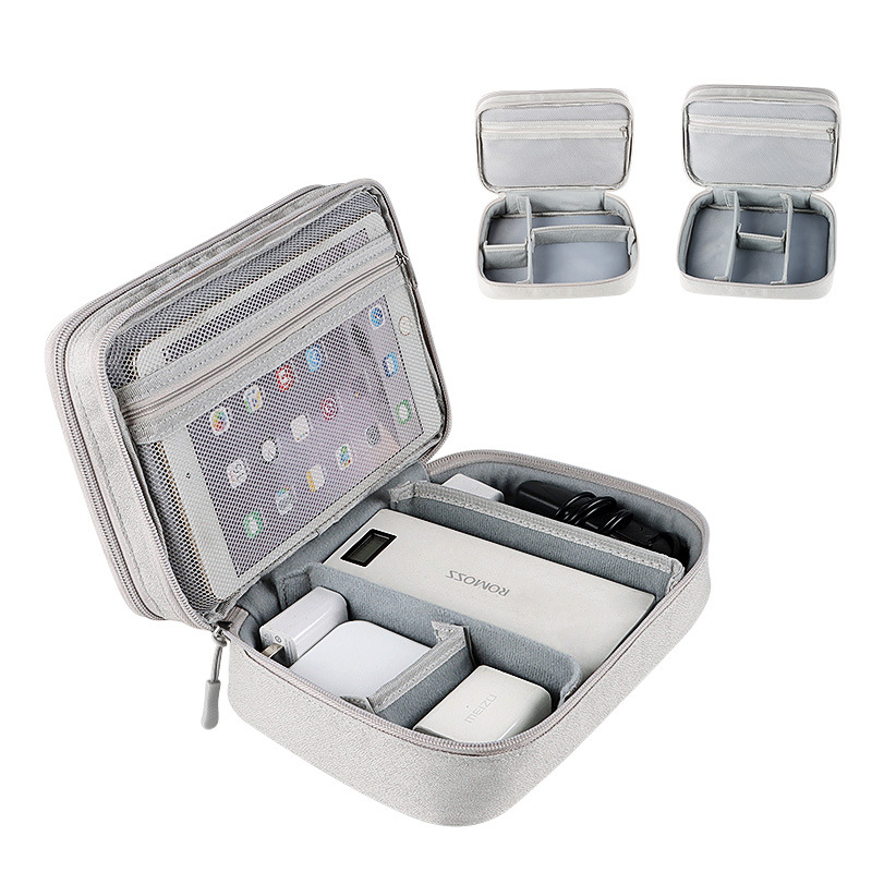 Large-capacity digital accessory storage bag, multi-functional waterproof charging data cable, headphones, USB flash drive, and Youdun organization bag box details Picture