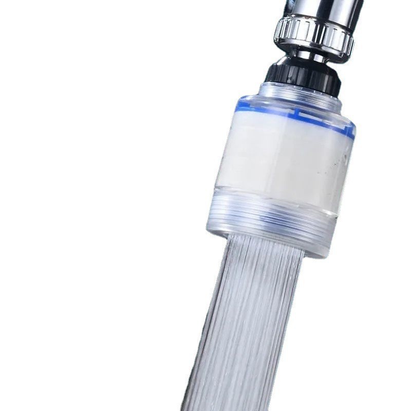 Kitchen sanitary filter, splash-proof faucet, three-level transparent chlorine removal, water purification, foaming device, faucet, dishwashing wonder Application Scenario