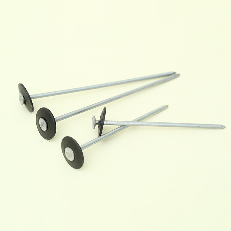 Galvanized lawn nails, weeding cloth ground nails, cross-border greenhouse plastic film shading net fixed nails, garden ground cloth nails Specification drawing
