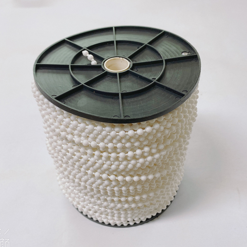 Roller blind circulating pull beads, stainless steel pull beads, plastic pull beads, whole roll vertical curtain, soft yarn roller blind accessories special pull beads Specification drawing