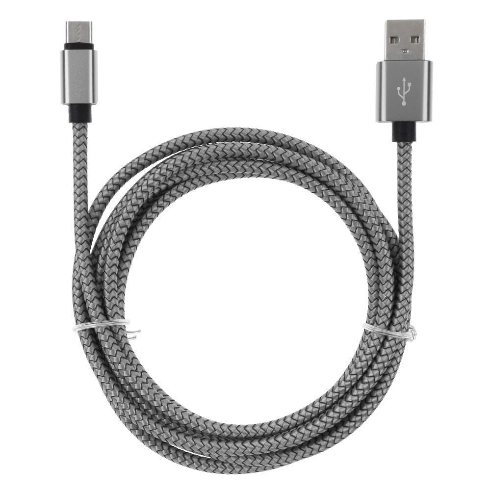 Fast charging data 2A aluminum alloy nylon dragon pattern braided data cable suitable for Apple, Android and LeEco fast charging data cables Specification drawing