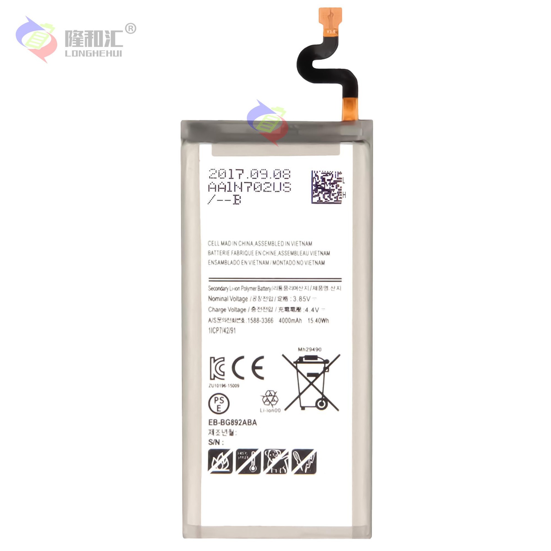 Applicable to Samsung Galaxy S8 Active battery G892A mobile phone battery EB-BG892ABA circuit board Item Picture