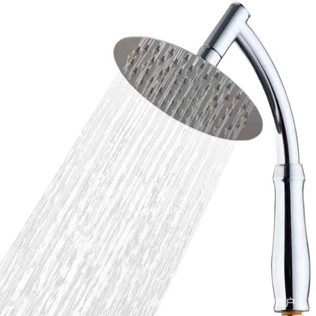 Pressurized shower head, large shower head, top spray, pressurized single showerhead, rain shower, bathroom bath, large handheld Item Picture