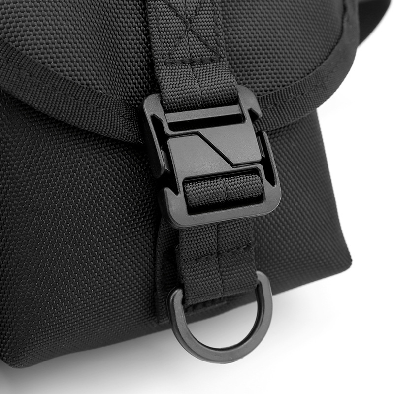WEPOWER's new trendy sports chest bag, multi-functional single-shoulder small crossbody bag, outdoor casual waist bag and crossbody bag Specification drawing