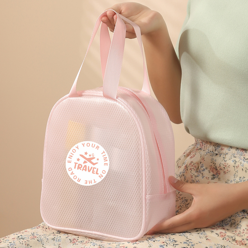 New waterproof cosmetic bag, travel portable storage bag, dry and wet separation toiletry bag, matte cosmetic bag storage bag details Picture