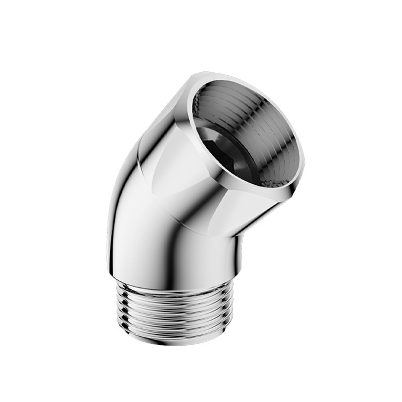 Shower head Angle regulator 4, split nozzle copper elbow 135-degree adjustment water spray Angle, shower top spray renovation Item Picture