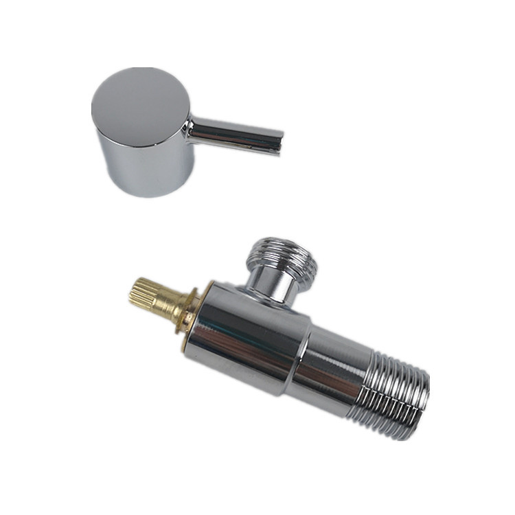 Wholesale of stainless steel Angle valves with one inlet and one outlet, three-way Angle valves for toilets and water heaters, and water inlet switches Specification drawing