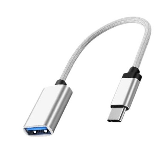 OTG adapter cable, type-c to USB converter, mobile phone charging, data transmission cable adapter, USB flash drive connection cable Item Picture