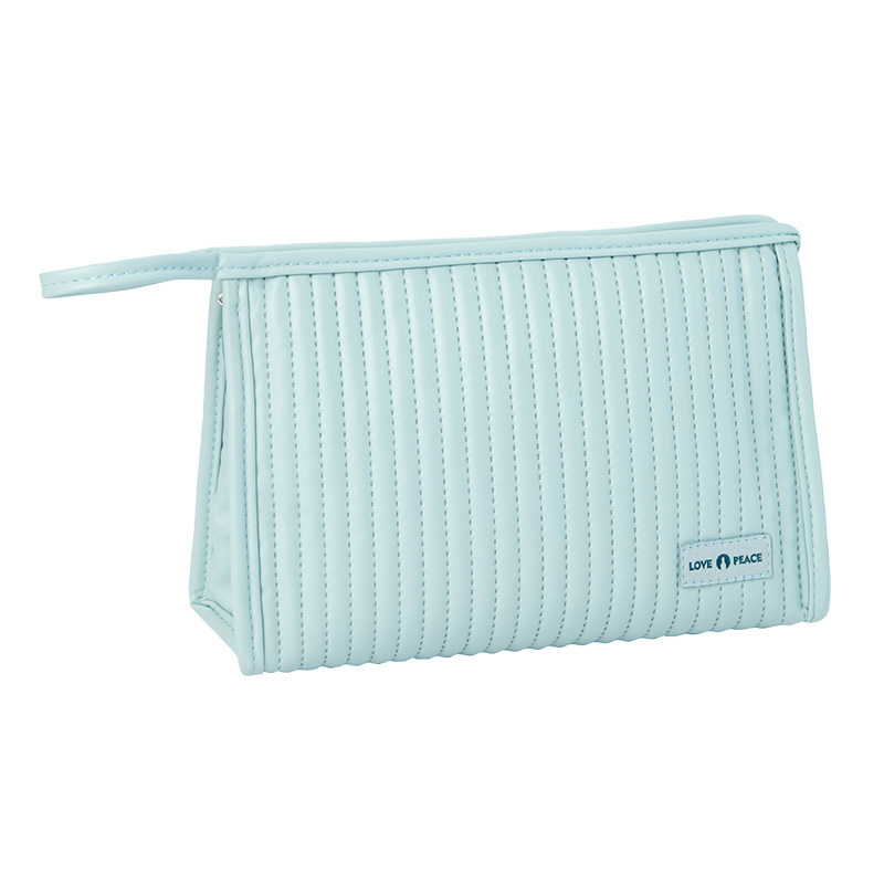 The cake series of cosmetic bags, travel toiletries, cosmetics storage bags, hand-held bags for white-collar workers, three-piece set Item Picture