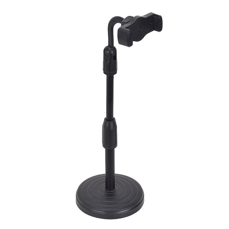 Factory direct supply: Foldable phone stand, height-adjustable desktop live streaming stand, telescopic stand, desktop disc stand Item Picture