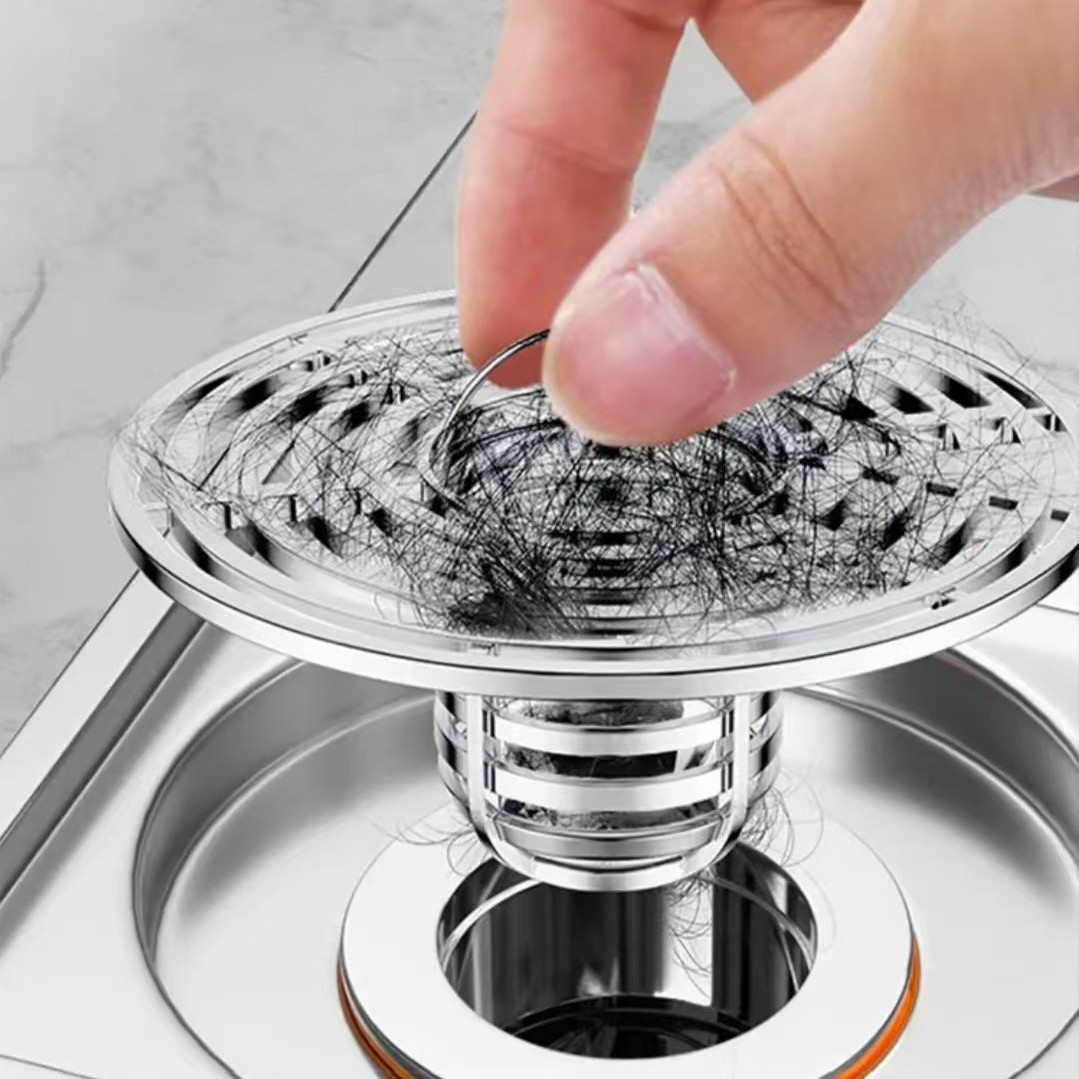 Wholesale of floor drain anti-odor inner core, universal toilet anti-insect, sewer pipe anti-odor return, bathroom floor drain cover details Picture